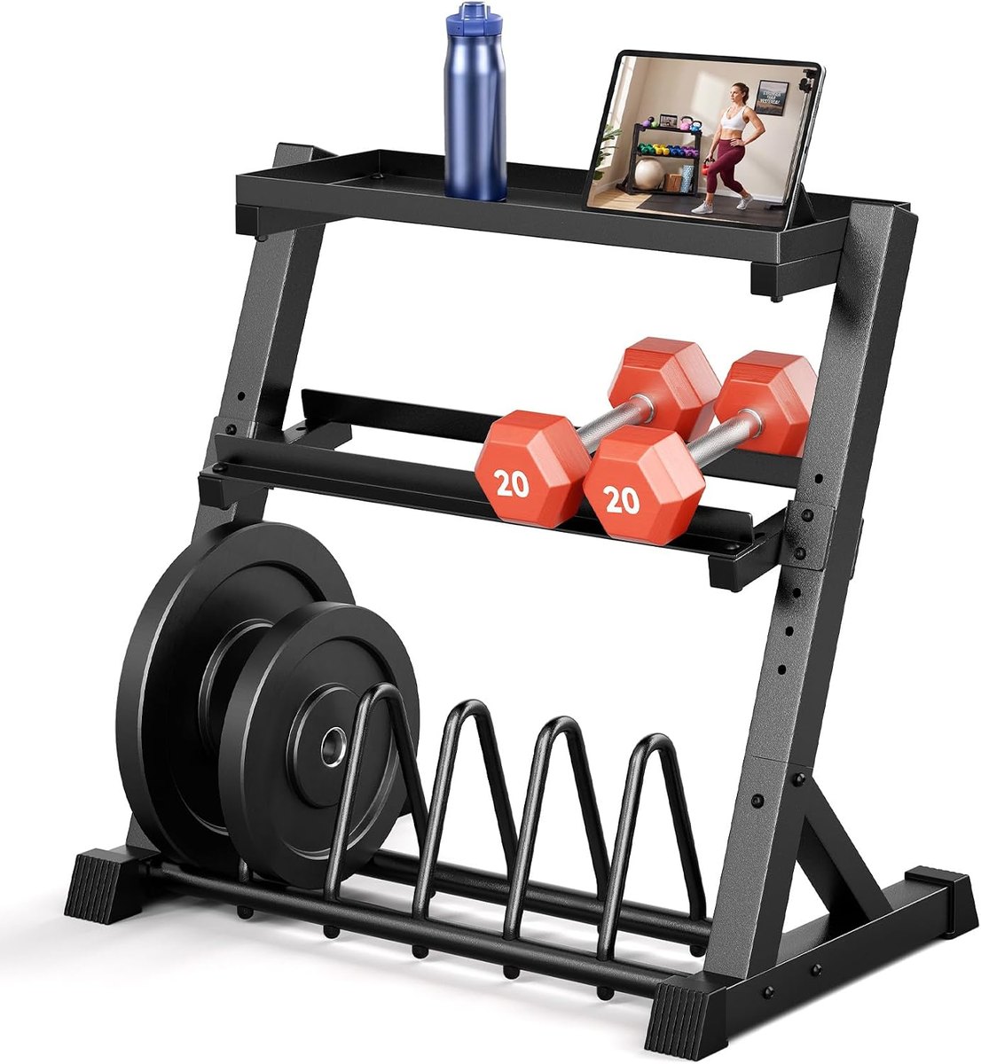 YOLEO Dumbbell Rack with Adjustable Width
