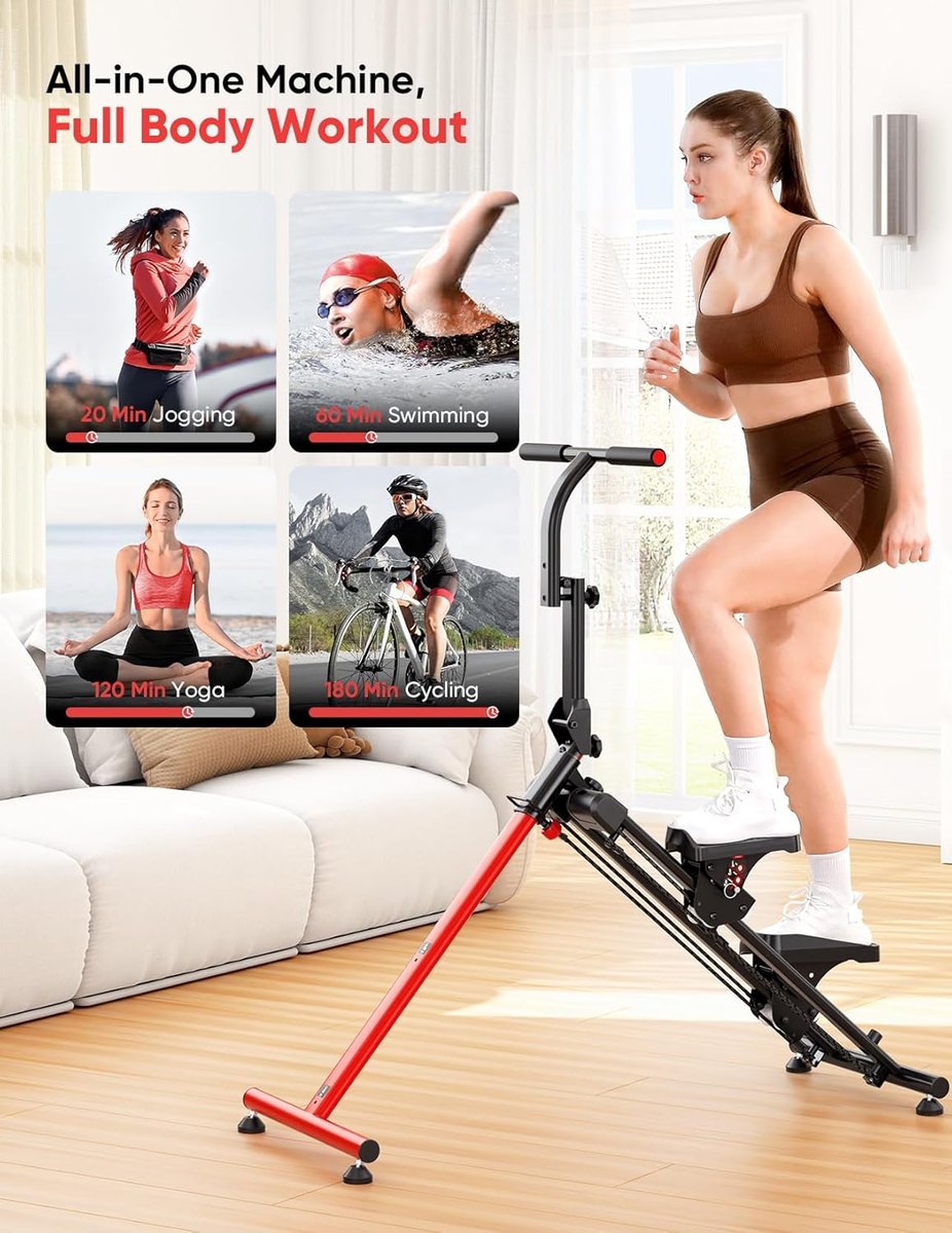 YOLEO Folding Stair Stepper, 3 Modes view 2