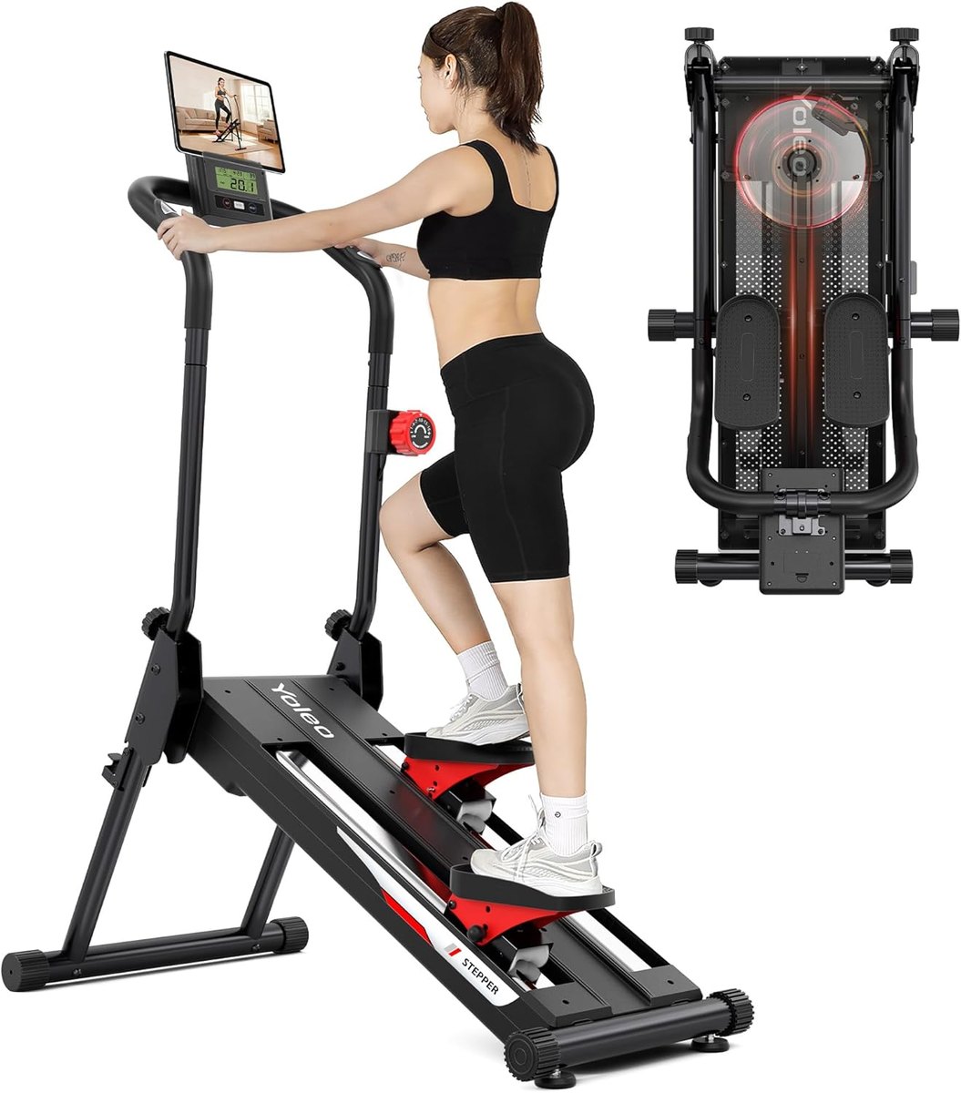 YOLEO Magnetic Stair Stepper, 16 Levels
